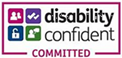 Disability Confident Committed logo